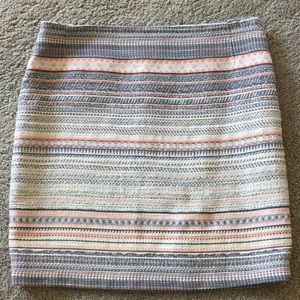 Katherine Barclay Tweed boho mini pencil Skirt